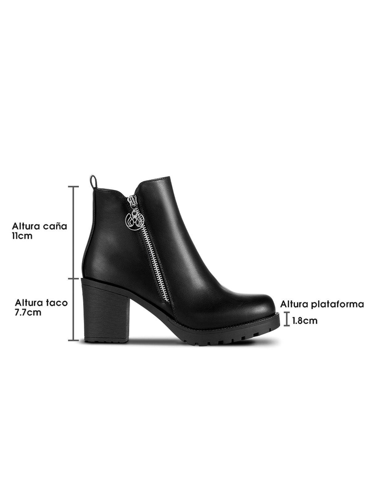Botin Mujer Rocio Negro Weide-6
