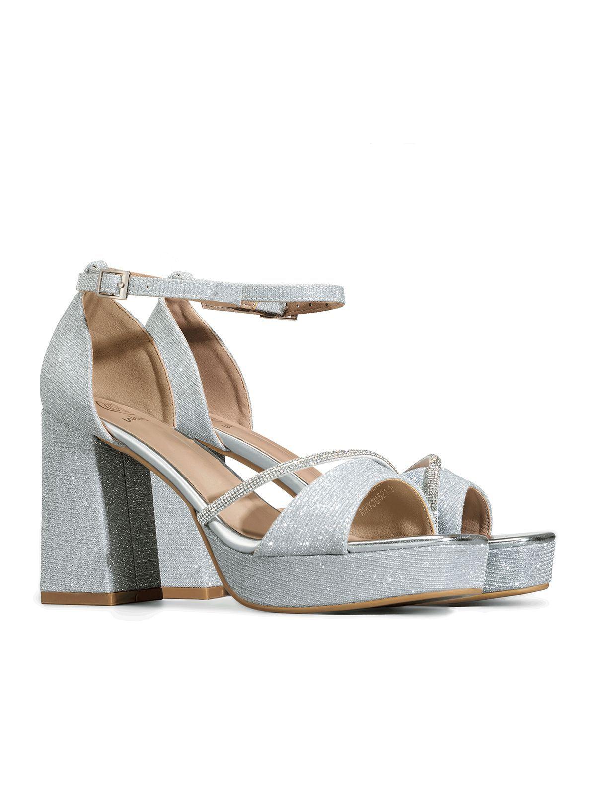 Sandalia Taco Alto Moda Mujer Weide YOU521-7