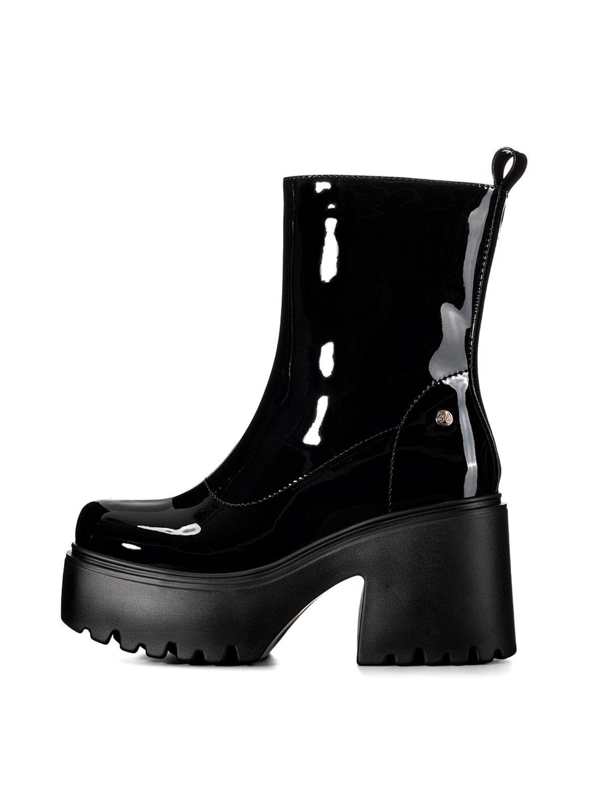 Botin Negro Casual Mujer Weide CZY589-2