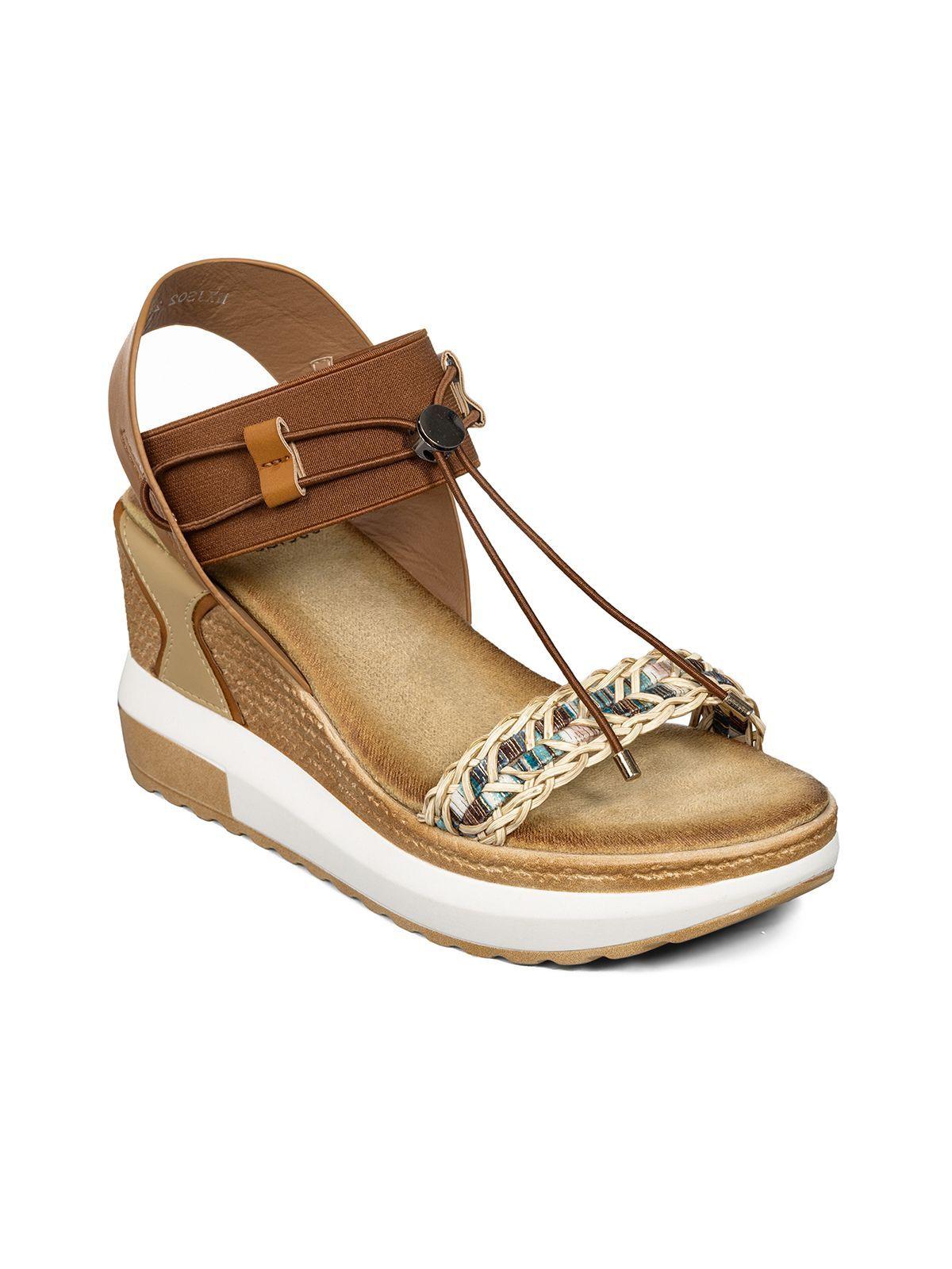 Sandalias Casuales Taco Cuña Mujer Weide JS02-6