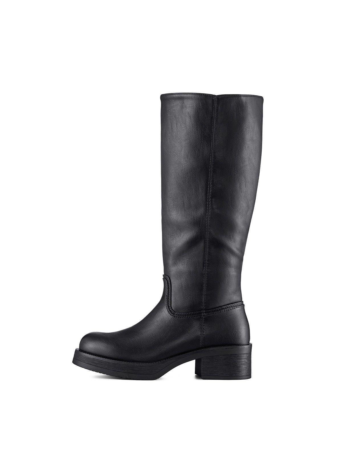 Bota Taco Mujer Casual PU Weide CZY657-4