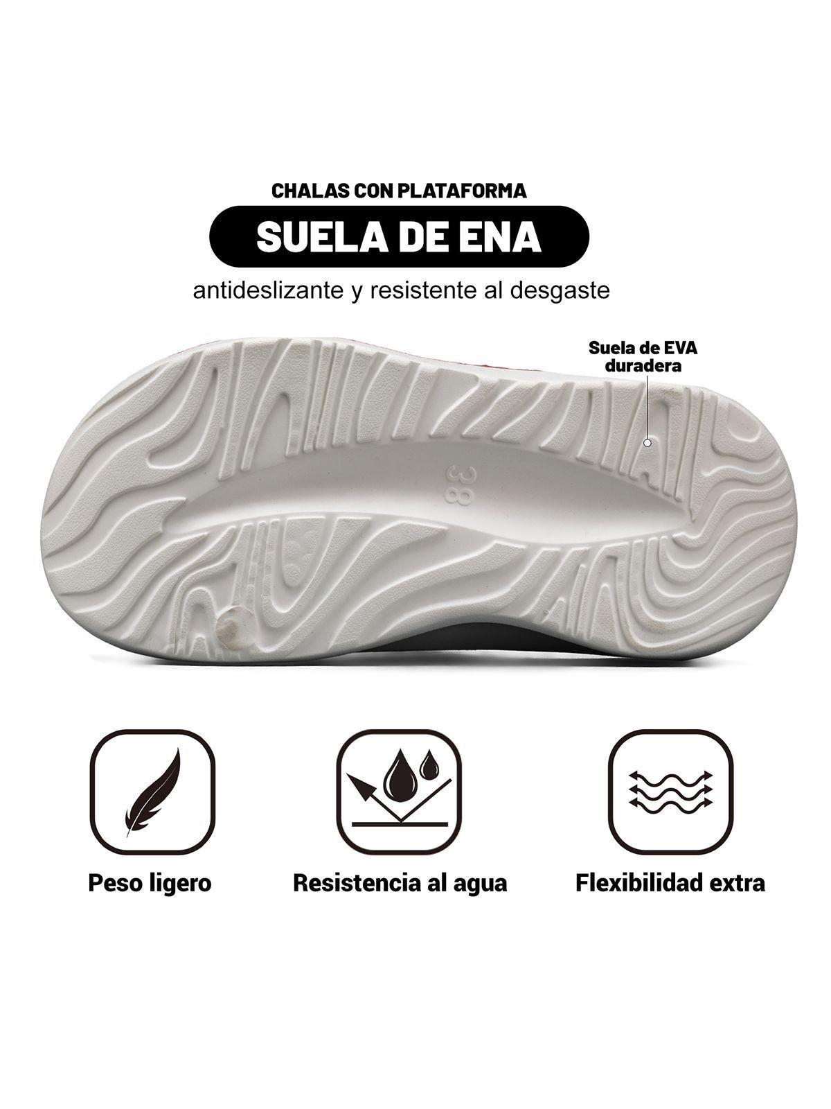 Sandalia Tipo Chala Casual EVA Confort Mujer Weide MJ03-8