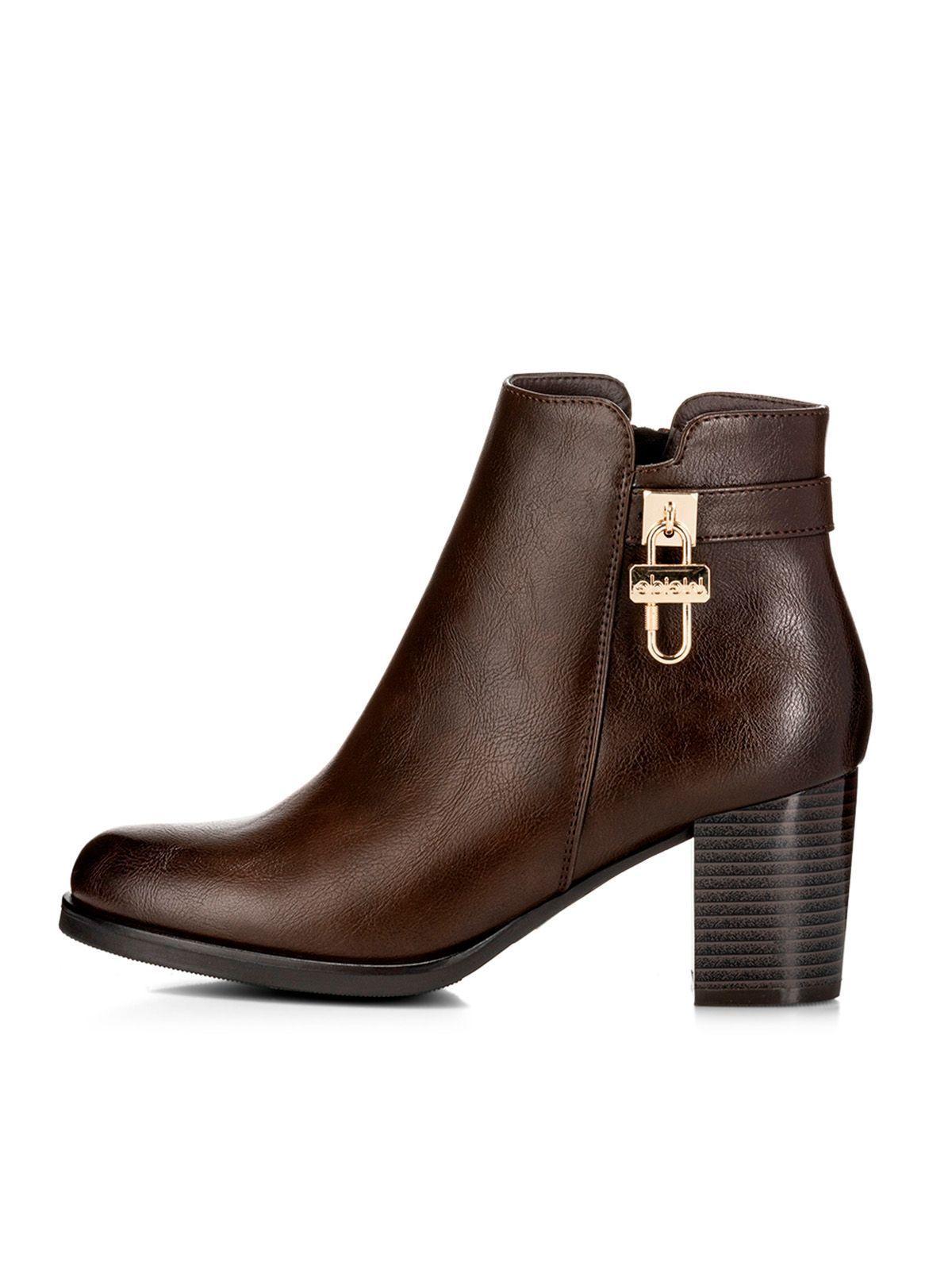 Botin Marron Casual Mujer Weide QBM03-4