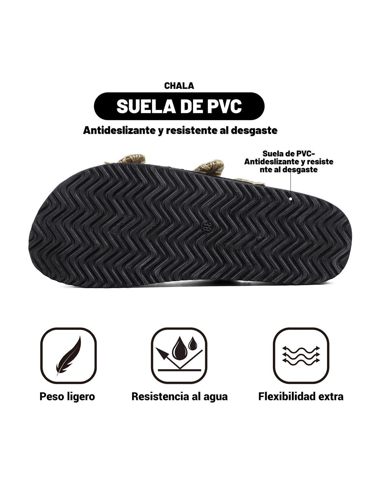 Sandalia Estilo Chala Casual Plataforma Mujer Weide QIU387-5