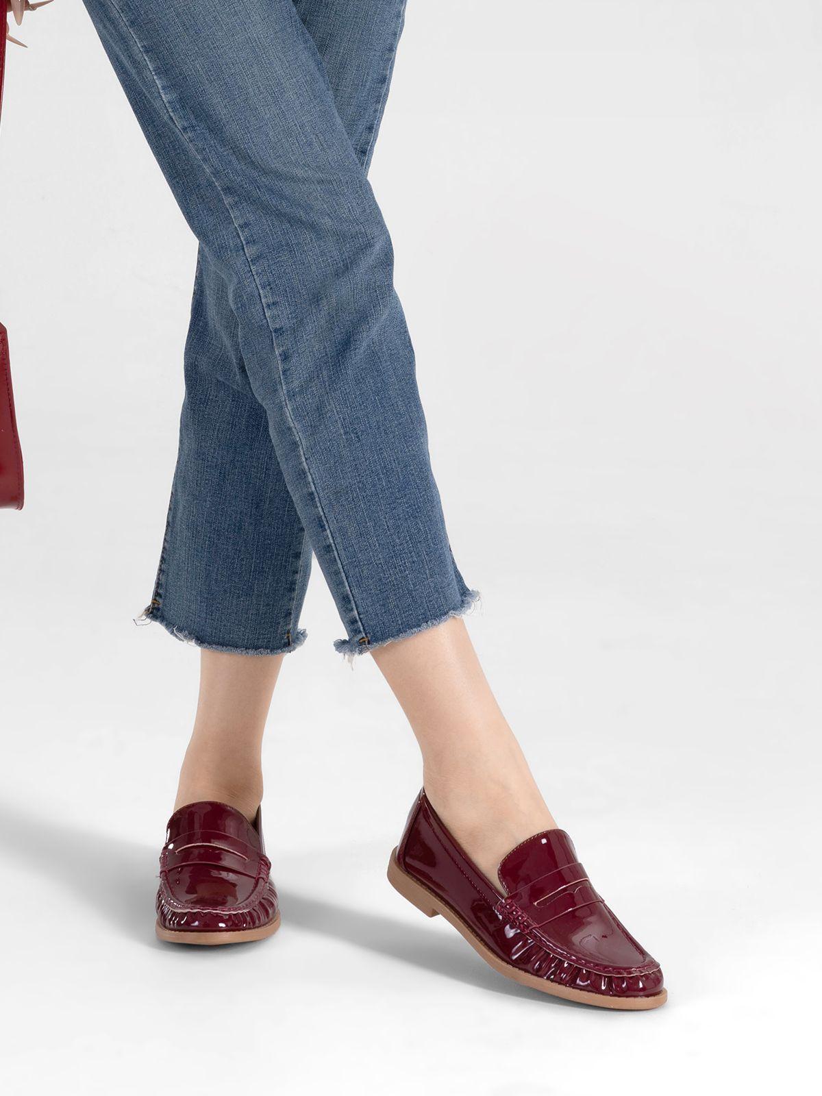 Mocasin Casual Mujer Charol Vintage Formal Weide YOU502-1