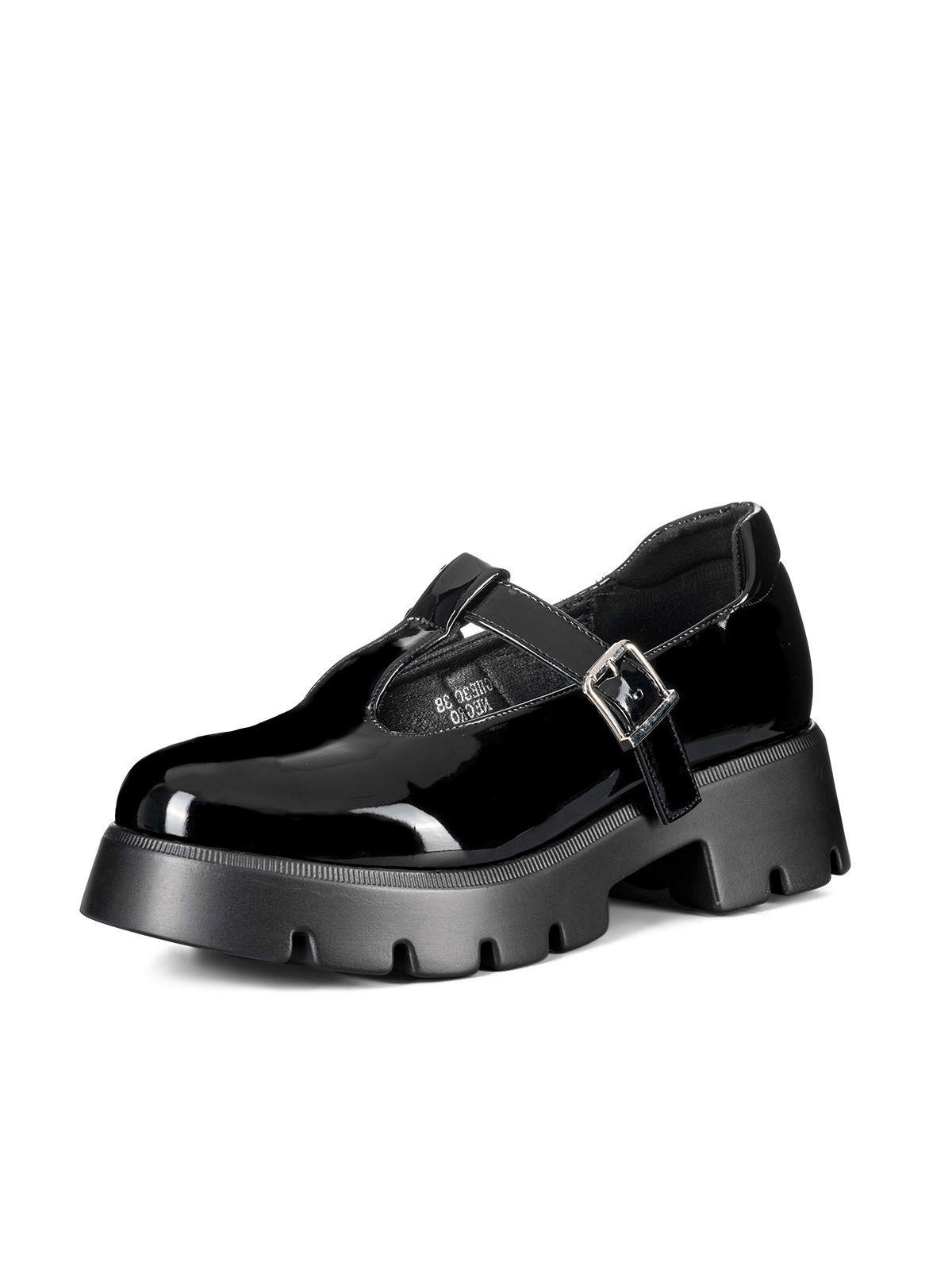 Zapatos Mary Jane Con Taco Casual Charol Mujer Weide GHE30-0