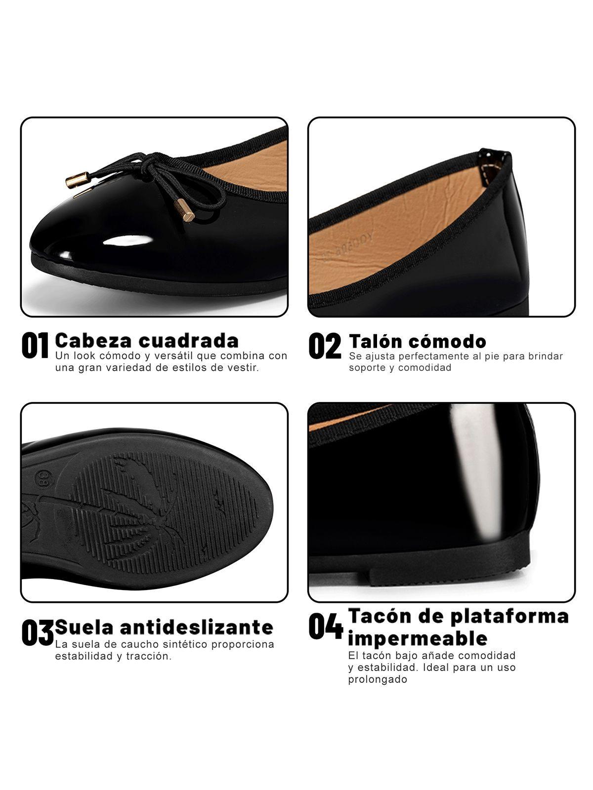 Ballerina Casual Charol Mujer Elegante Weide YOU506-7