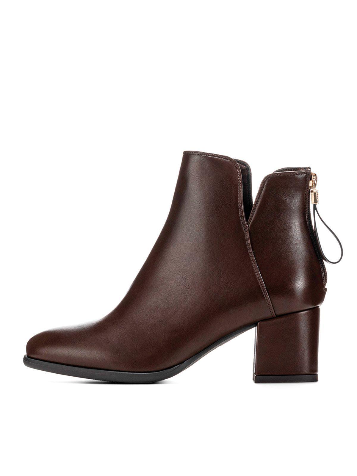 Botin Marron Casual Mujer Weide HX301-4