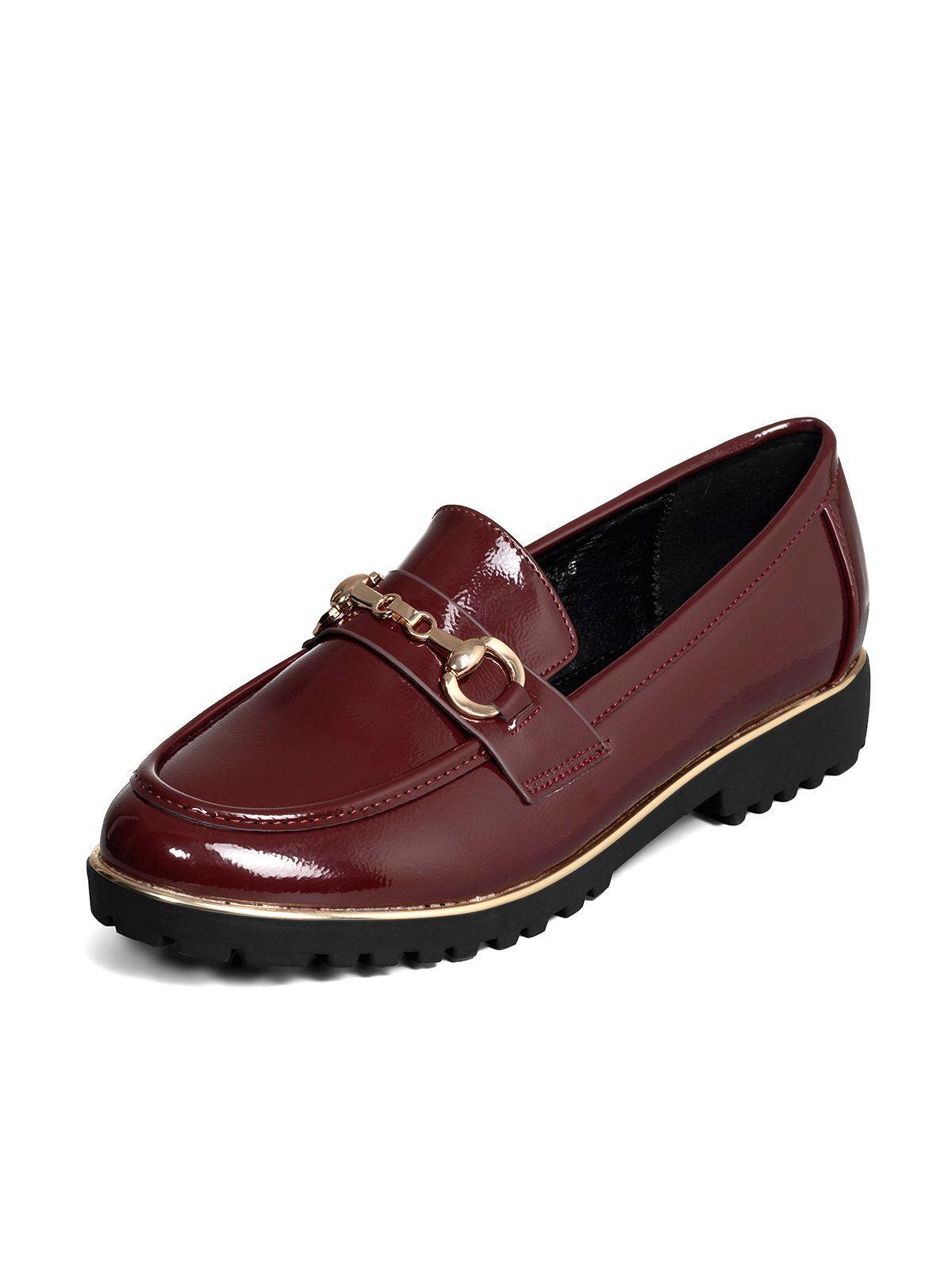 Mocasin Casual Mujer Vintage Clasico Charol Weide JN712-0