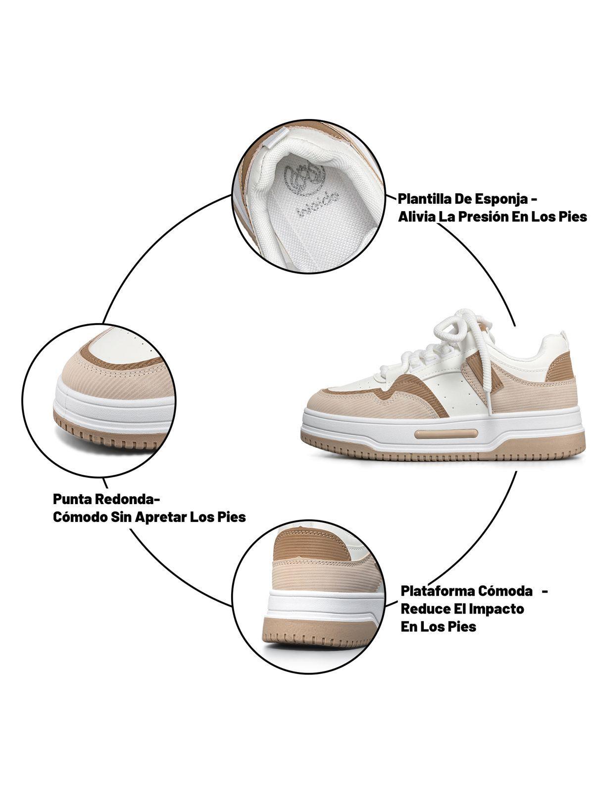 Zapatilla Deportiva Casual Mujer Moda De Colores Weide LT205-8