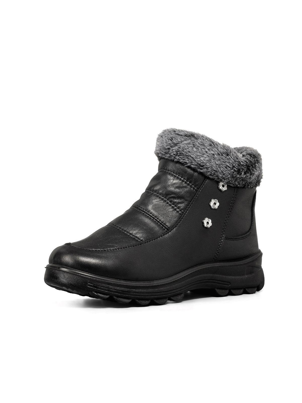 Botin Casual Mujer Térmico Eco Cuero Weide TFA306-0