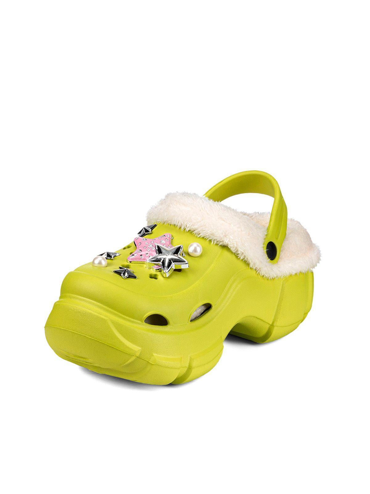 Zueco Verde Casual Mujer Weide GH119-0