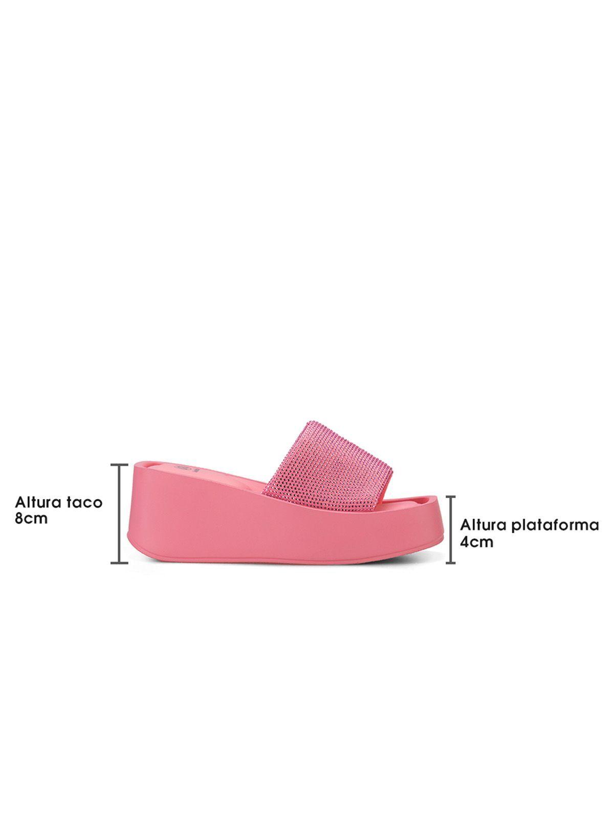 Sandalia Plataforma Rosado Casual YJ31 Weide-4