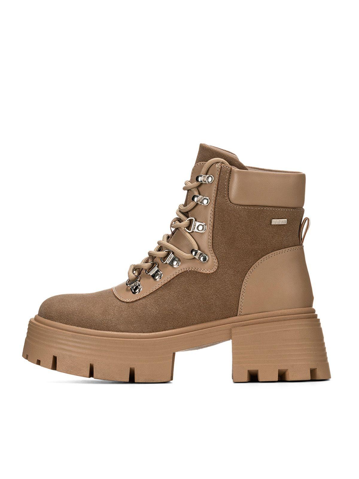 Botin Caqui Casual Mujer Weide DH73-2