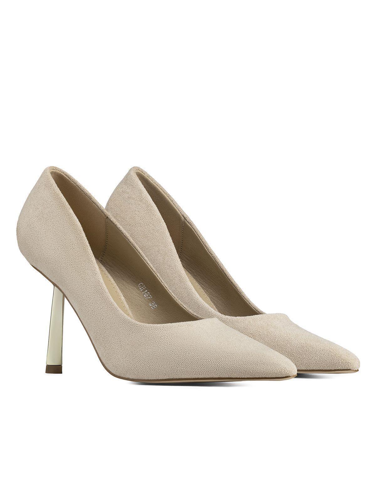 Zapato Taco Alto Mujer Formal PU Weide GH187-4