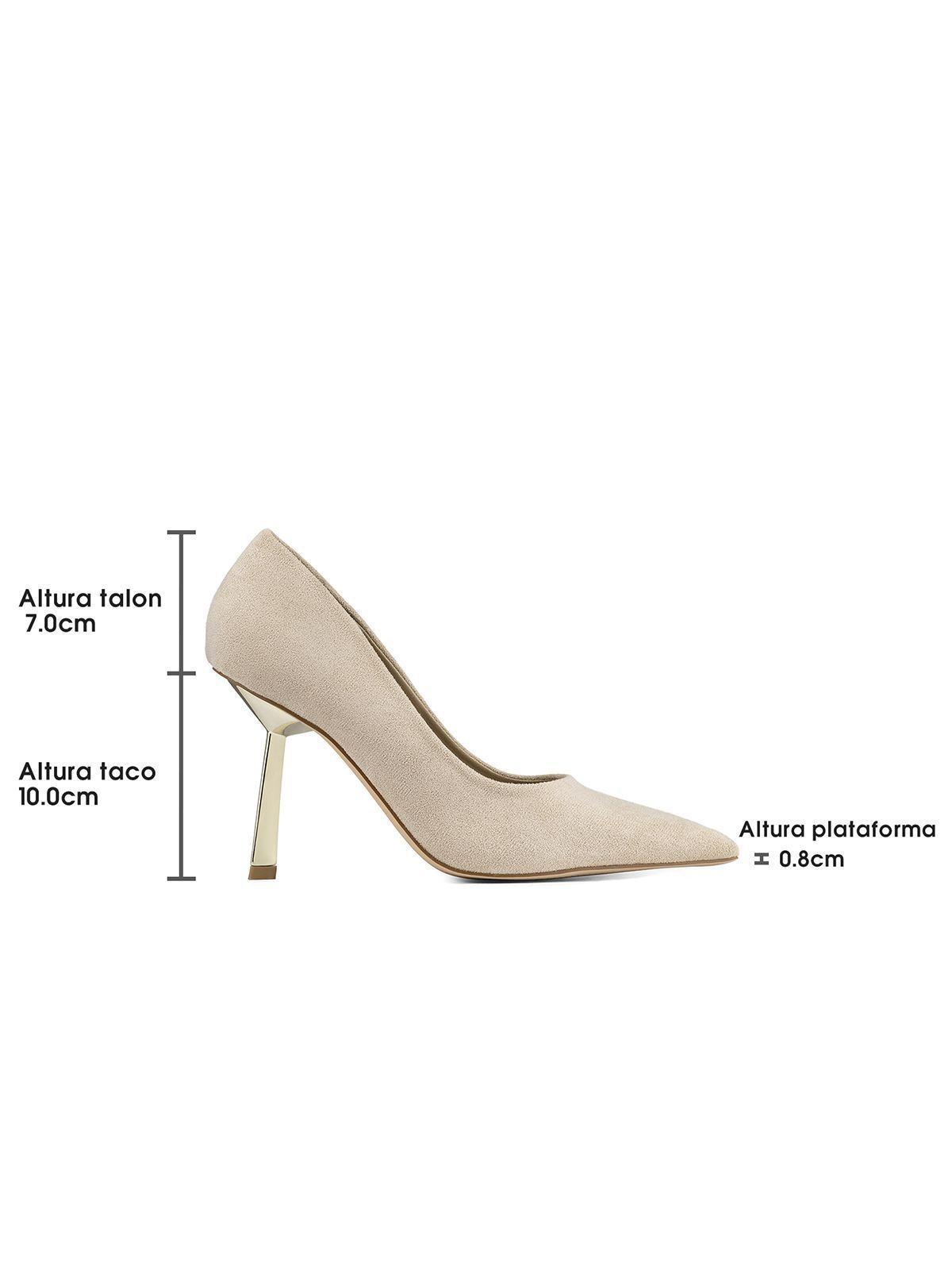 Zapato Taco Alto Mujer Formal PU Weide GH187-6