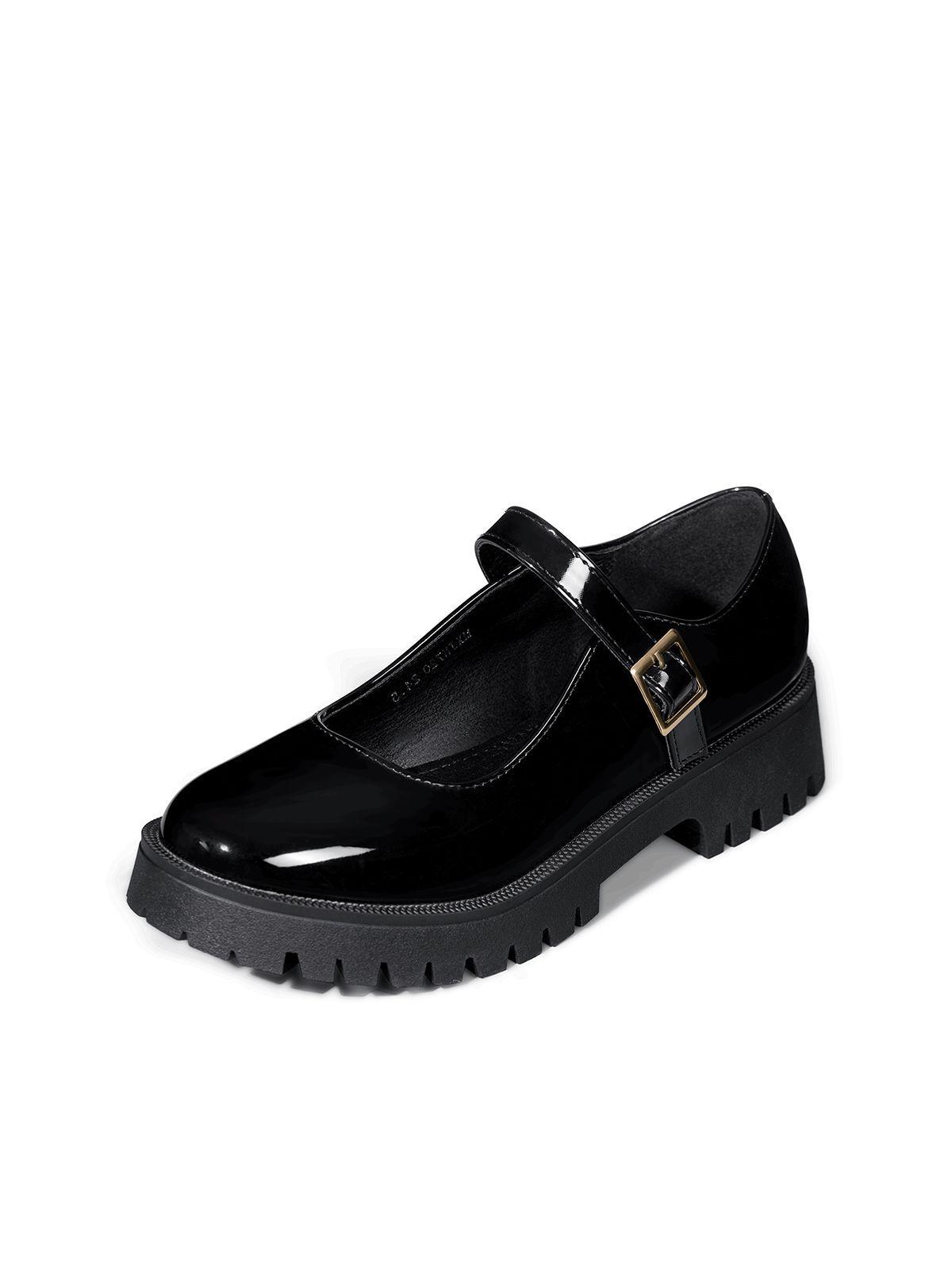 Zapato Mary Jane Plataforma Escolar Mujer Weide JN720-0