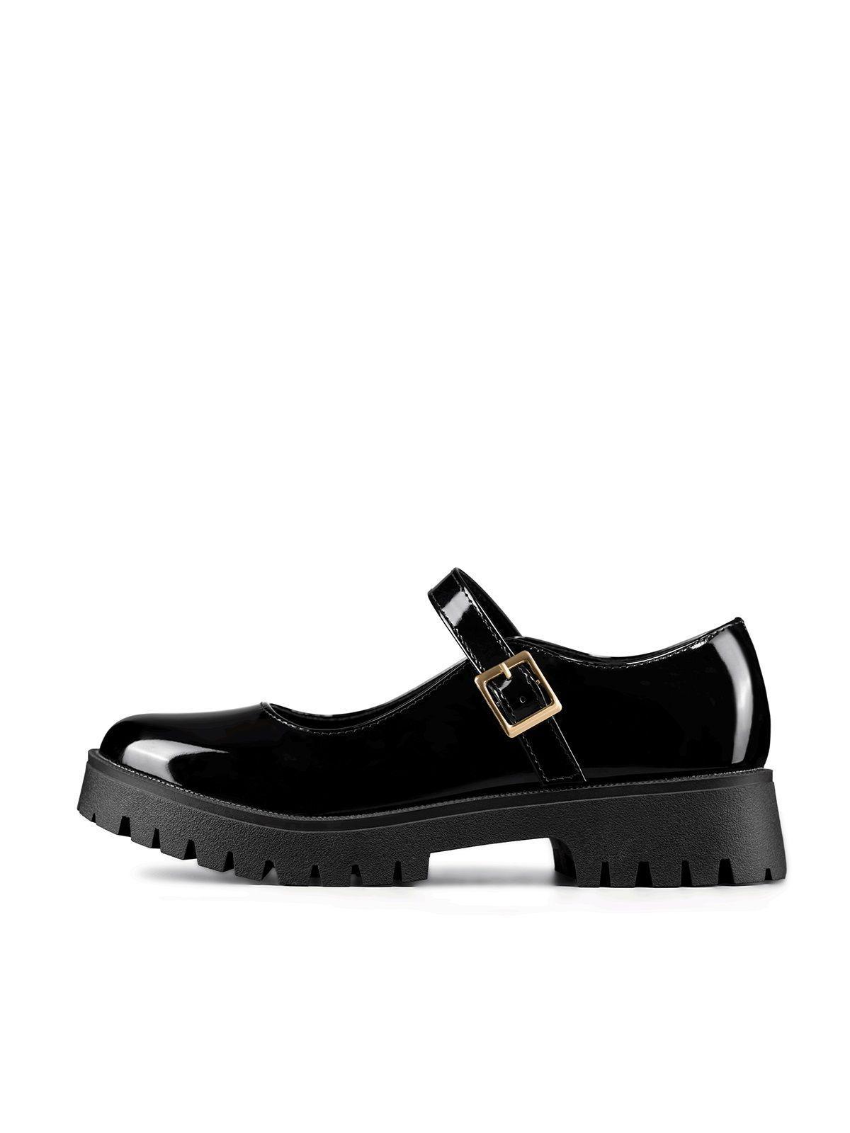 Zapato Mary Jane Plataforma Escolar Mujer Weide JN720-3