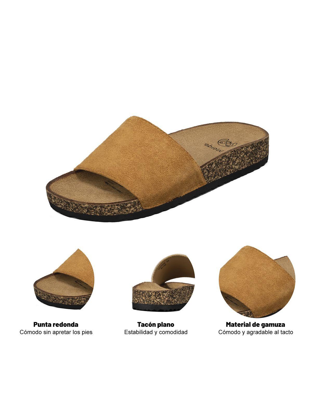 Sandaslia Estilo Chala Simil Gamuza Mujer Weide QIU358B-7