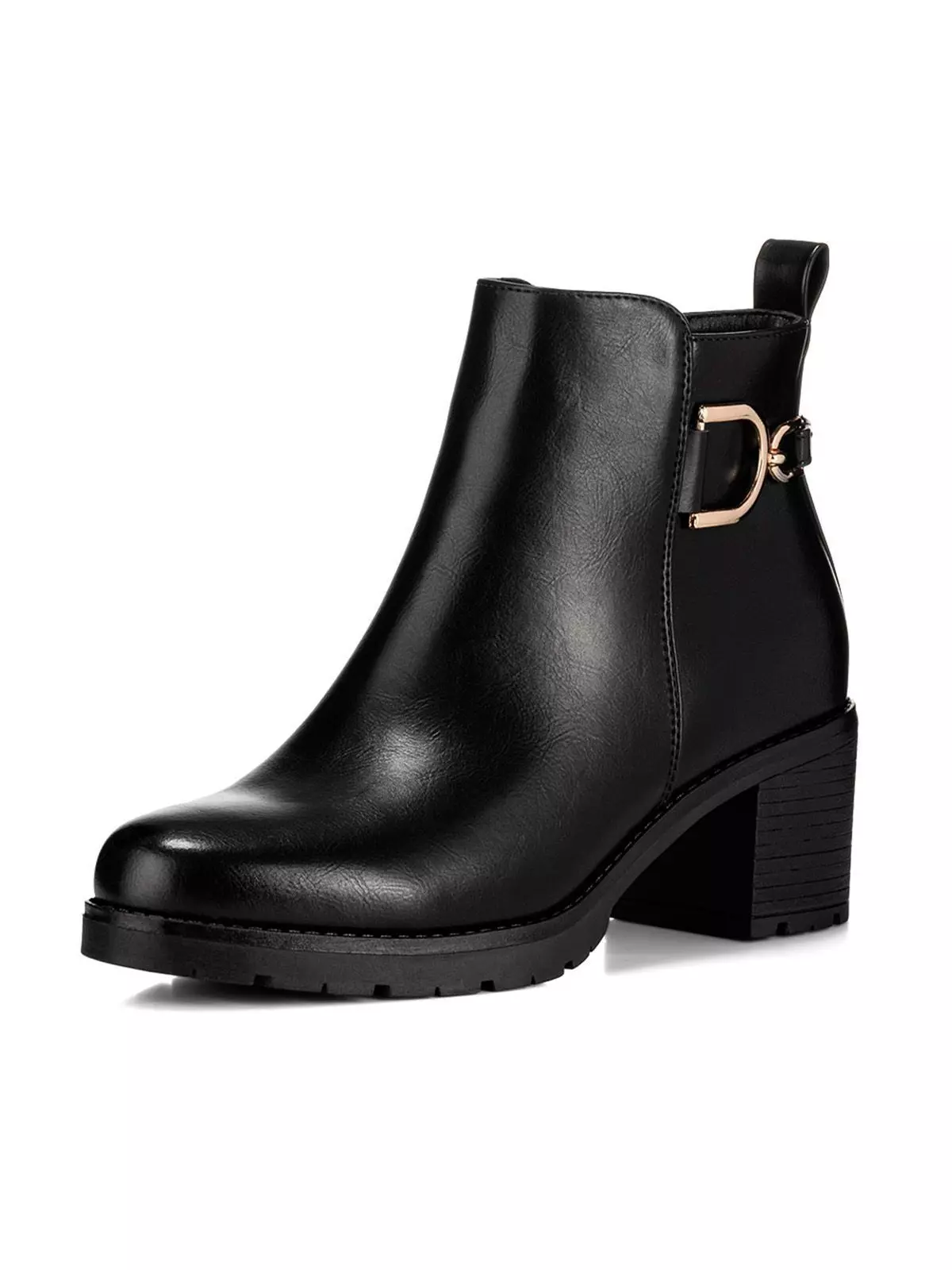 Botin Negro Casual Mujer Weide QBM05-0