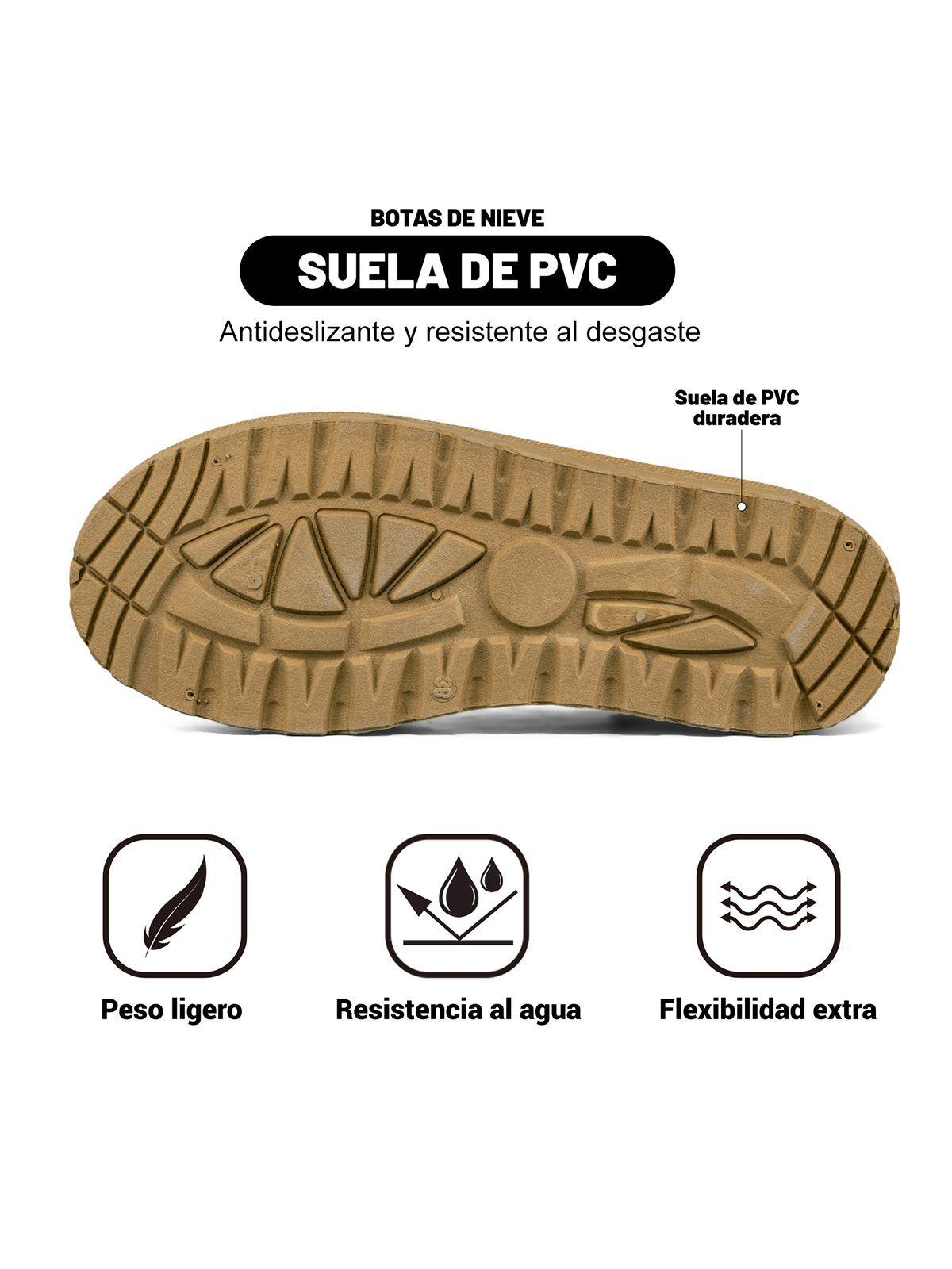 Botin Térmico Casual Mujer Gamuza Antideslizante Weide SL25-8