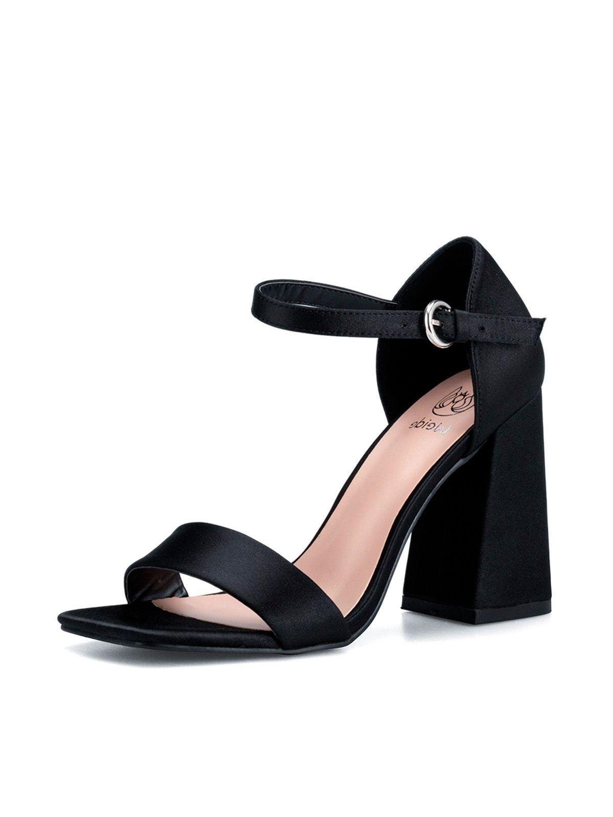 Sandalia Taco Alto Negro Fiesta QIU335 Weide-0