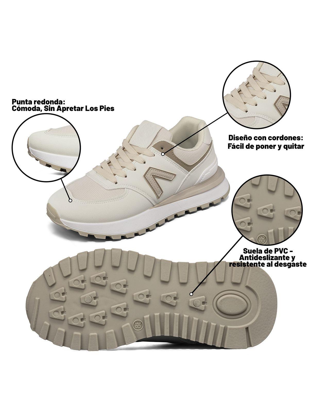 Zapatilla Casual Deportiva Urbana Confort Mujer Weide SS01-6