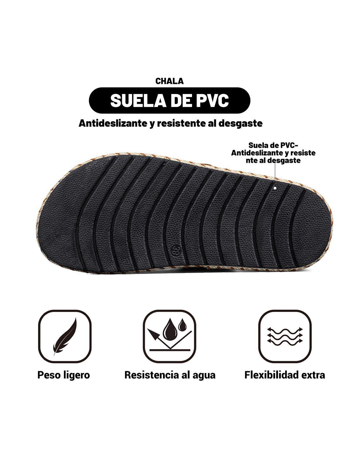 Sandalia Estilo Chala Casual Plataforma Mujer Weide QIU386-5