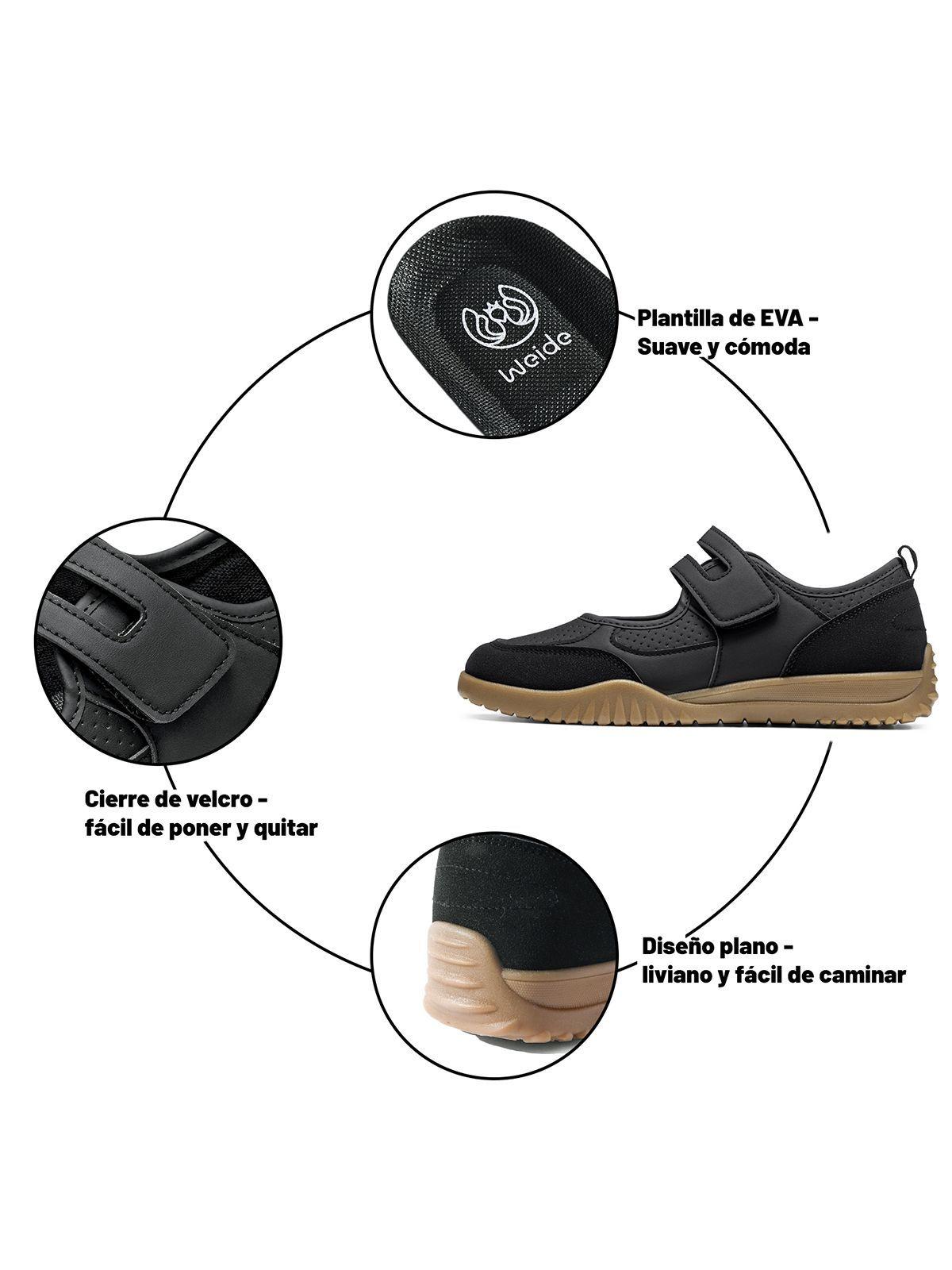 Zapatillas Casual PU Mujer Plataforma Weide LT223-4