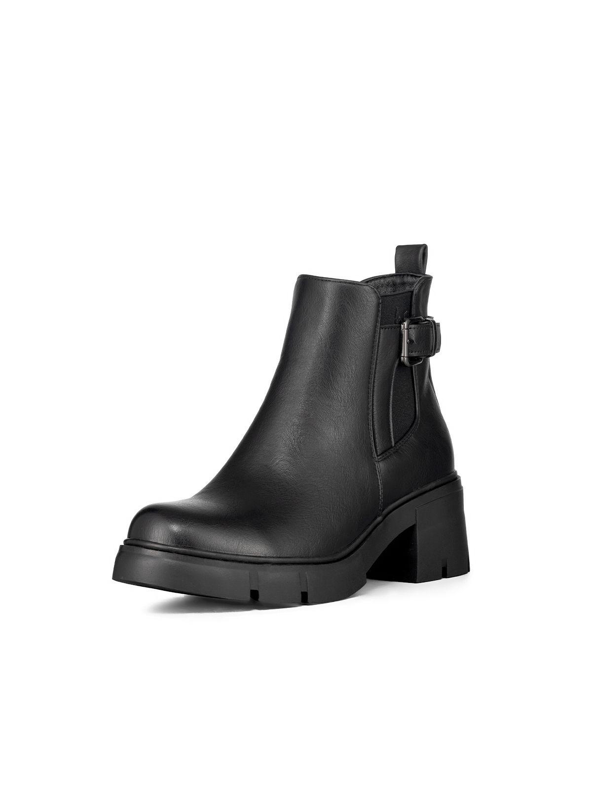 Botin Casual Mujer Vintage Tacon Grueso Elegante Weide QBM19-0