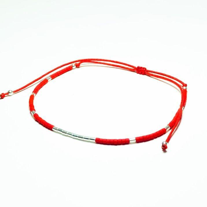Pulsera plata Sakha-0