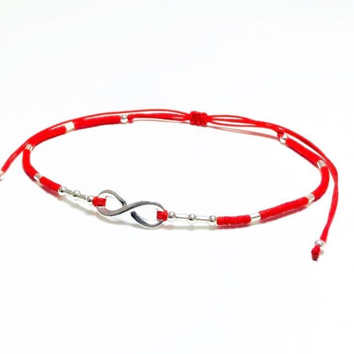 Pulsera plata Infinito -0