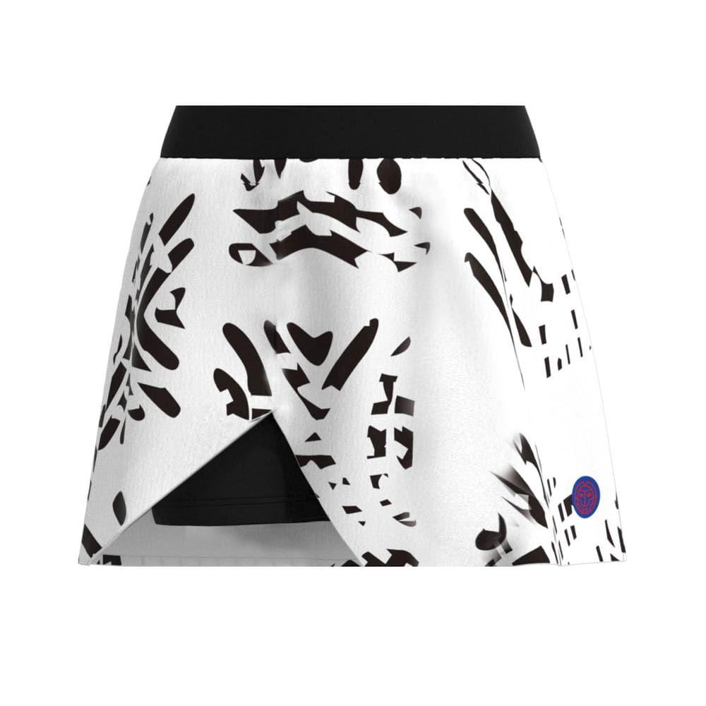 Falda Melbourne Printed Cut Out - White/Black-0