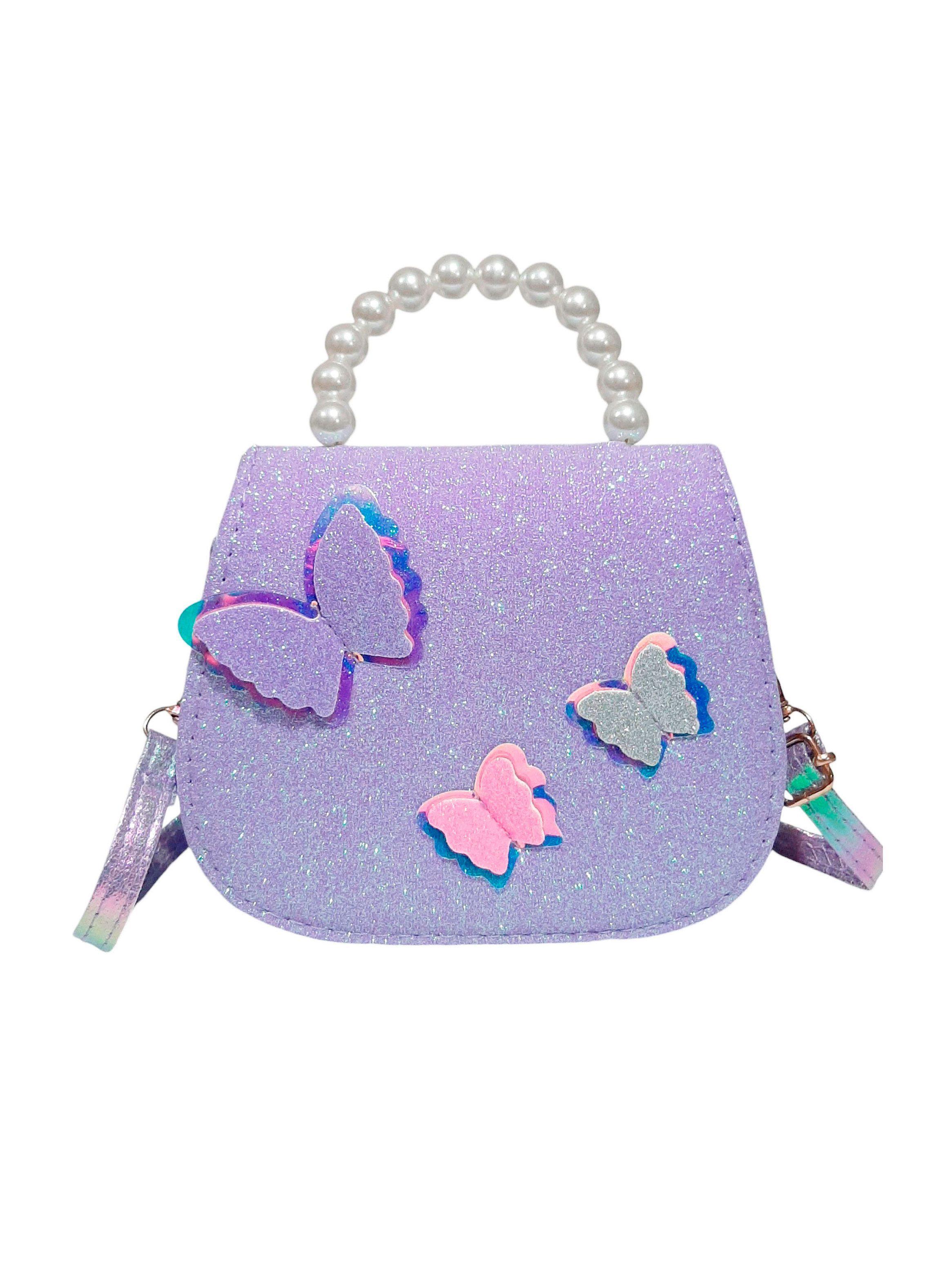 Cartera niña Mariposas Lila-0