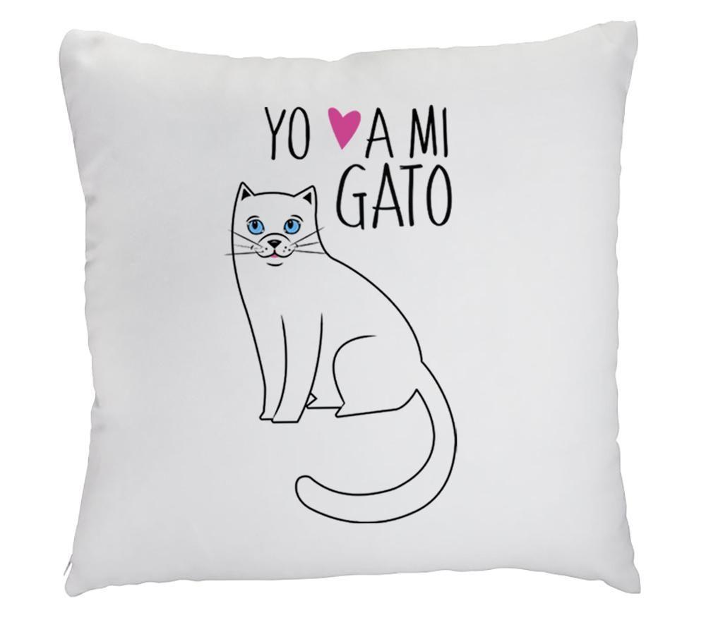 Cojín - Gatos  Blanco-0