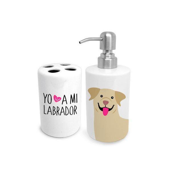Set de Baño - Labrador Café oscuro-0