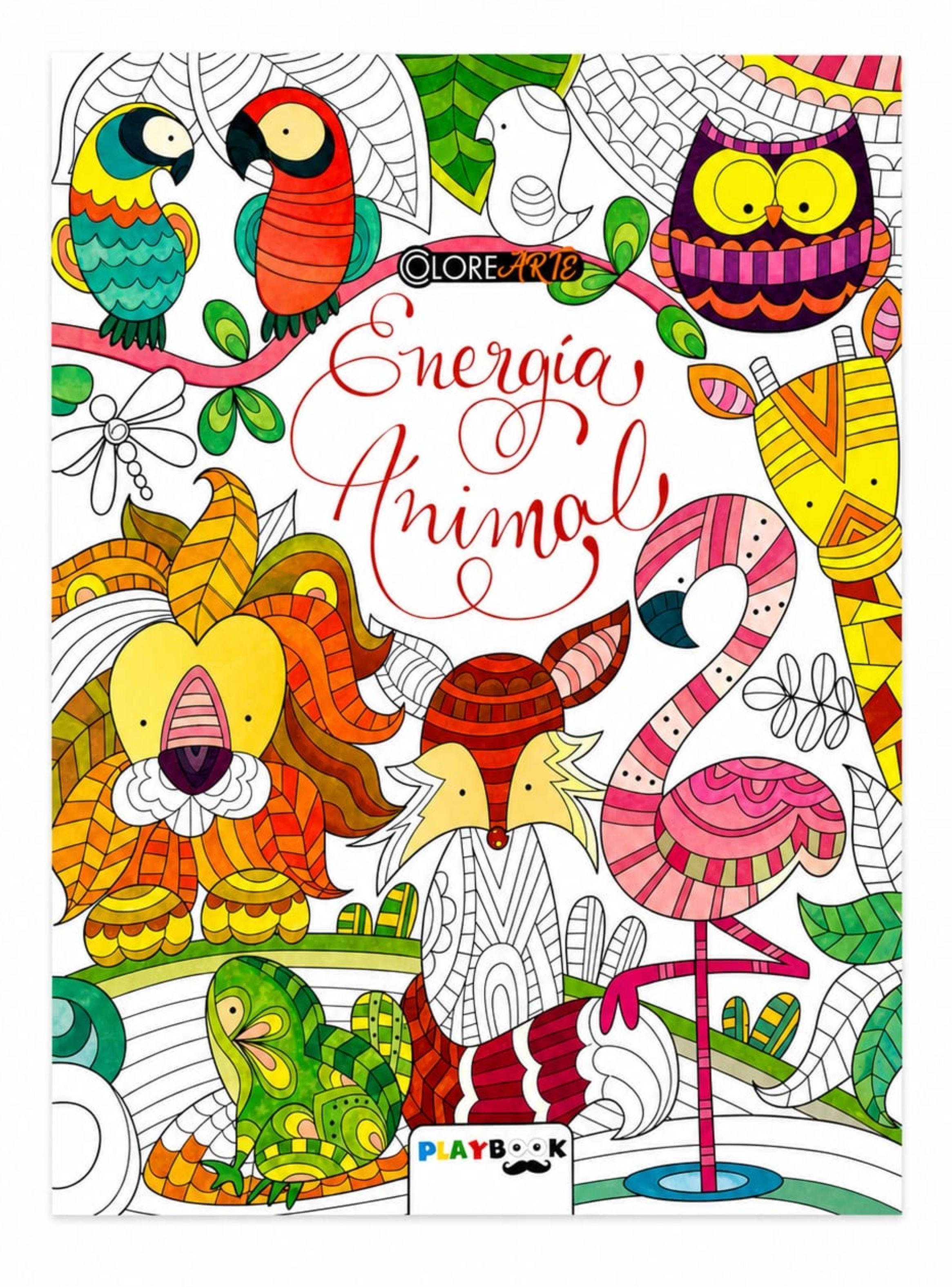 Enegia animal Libro para colorear-1