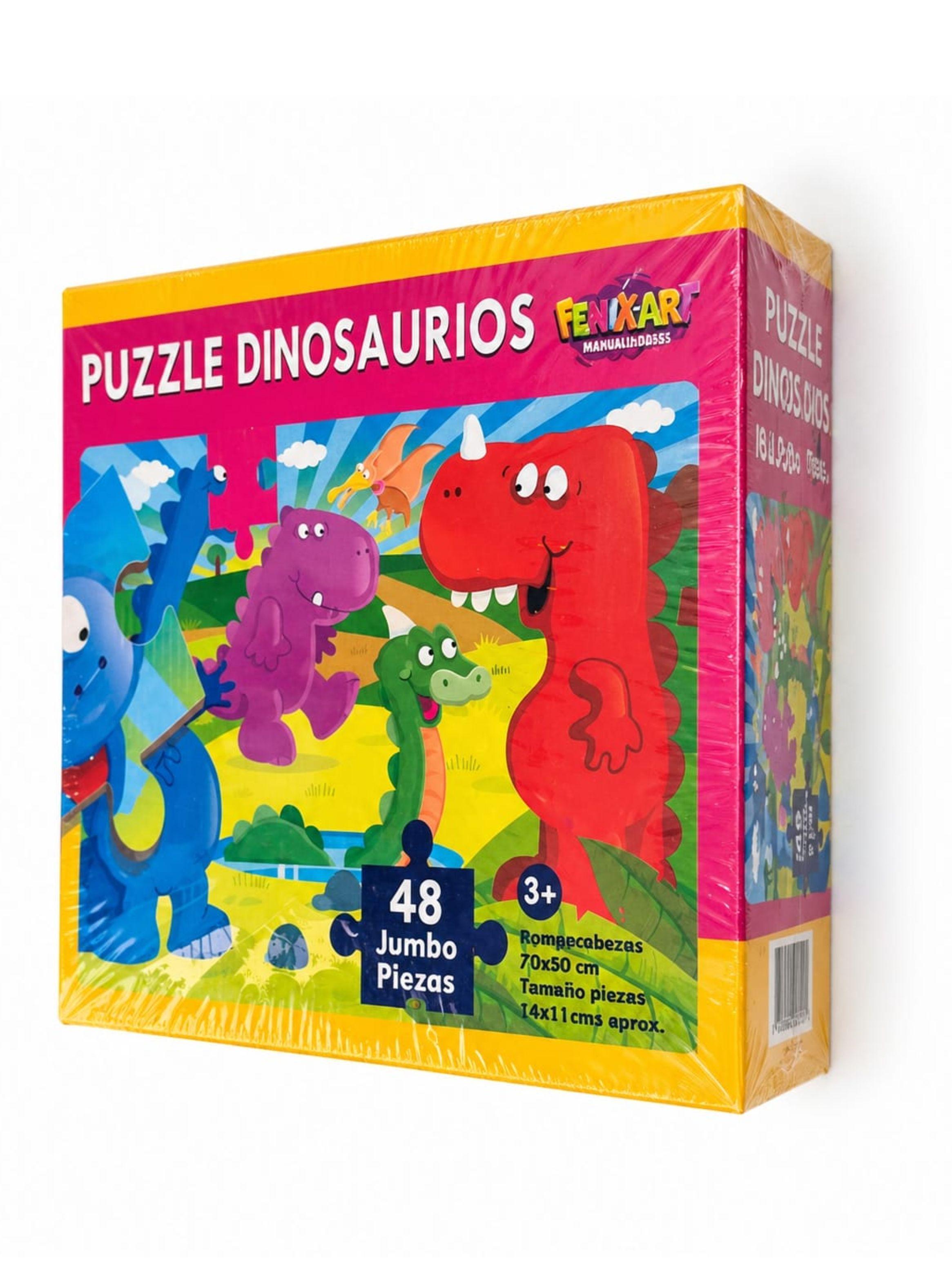 Puzzle dinosaurios jumbo 48 piezas-1