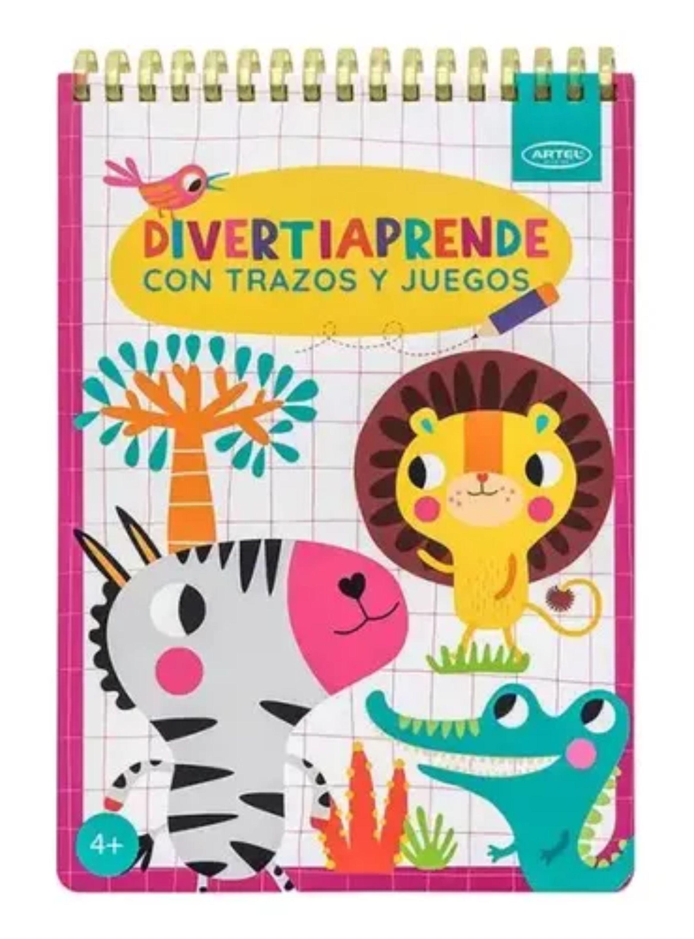 Divertiaprende con trazos y juegos-0