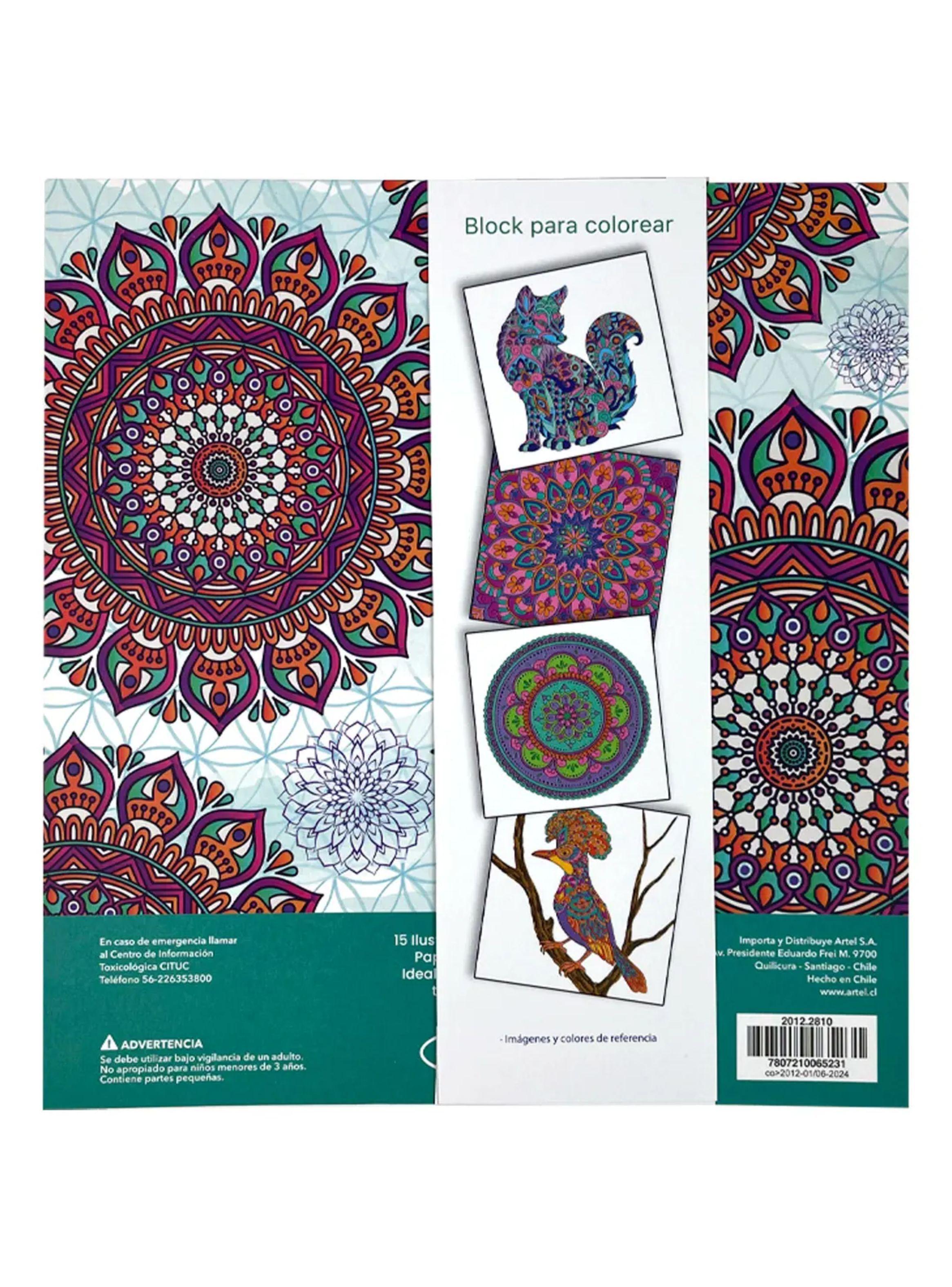 Mandalas block para colorear-1