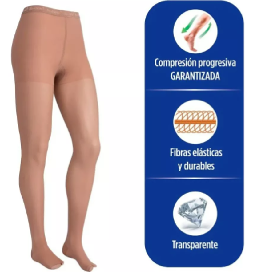 Pantimedia Compresiva No-varix 15/20 Talla S-1