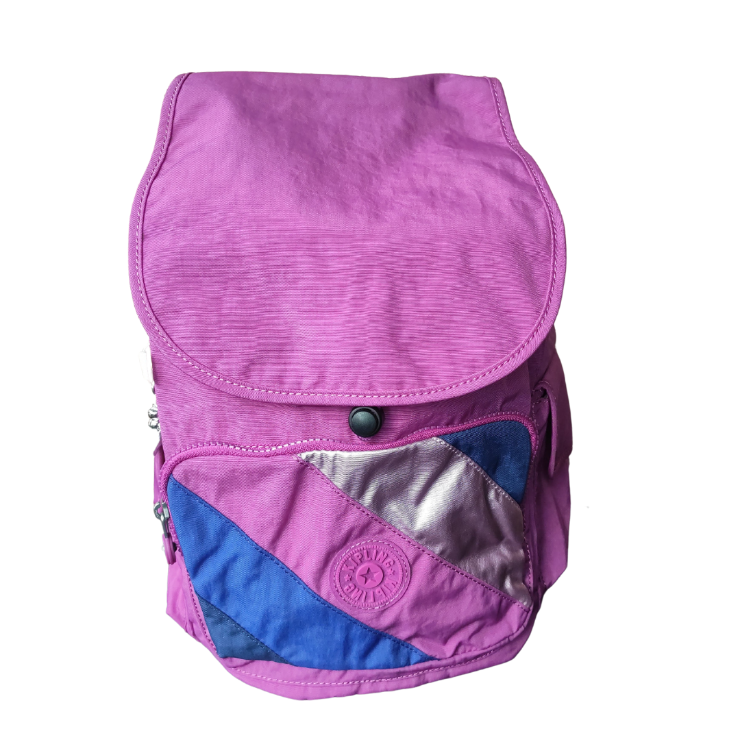 MOCHILA KIPLING MODELO CITY PACK PINK MIX BLOCK-0