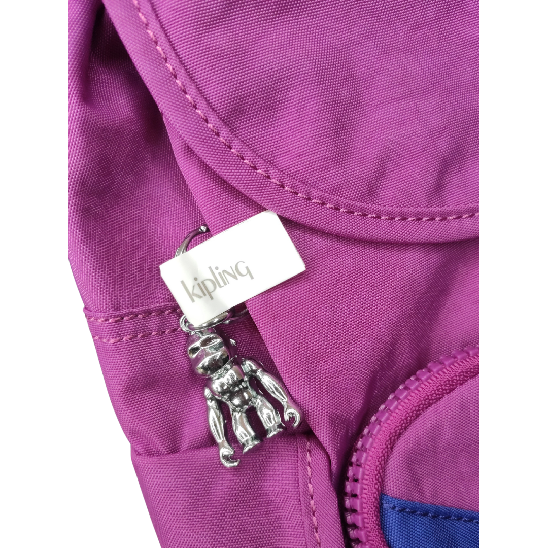 MOCHILA KIPLING MODELO CITY PACK PINK MIX BLOCK-3