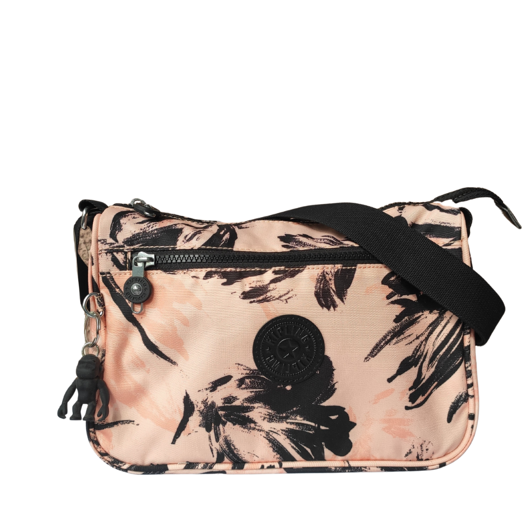 CROSSBODY KIPLING MODELO CALLIE CORAL FLOWER-0