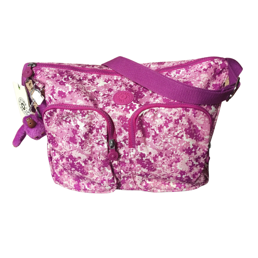 BOLSO KIPLING MODELO SIDNEY FLORAL POP-0