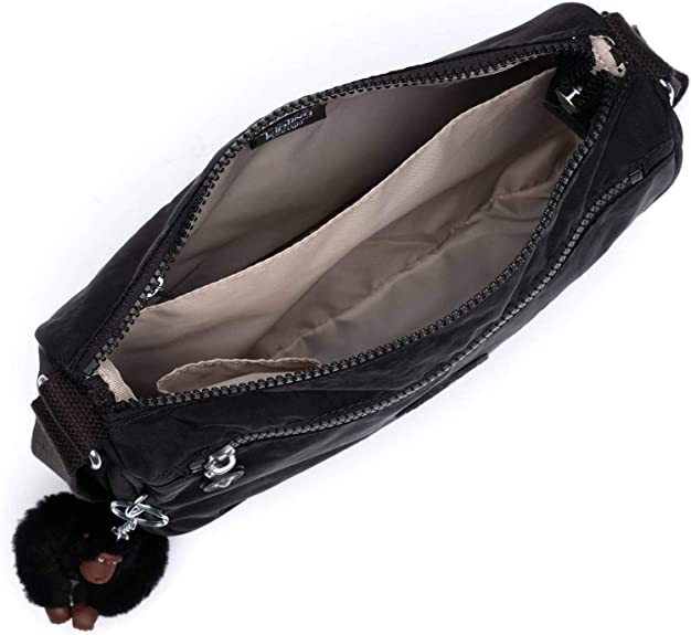 CROSSBODY KIPLING MODELO CALLIE BLACK TONAL-2