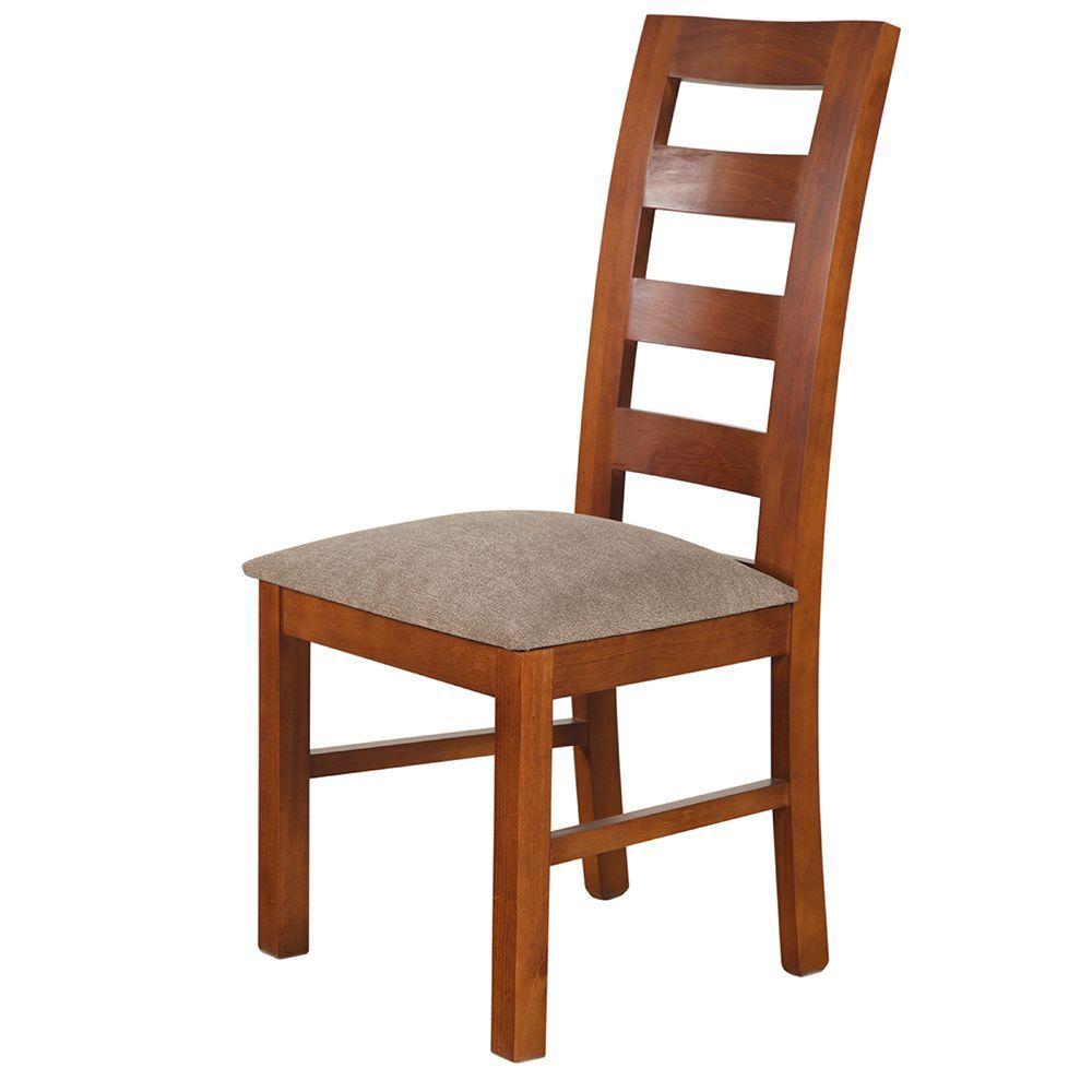 Pack 2 sillas de comedor Javiera color miel-0