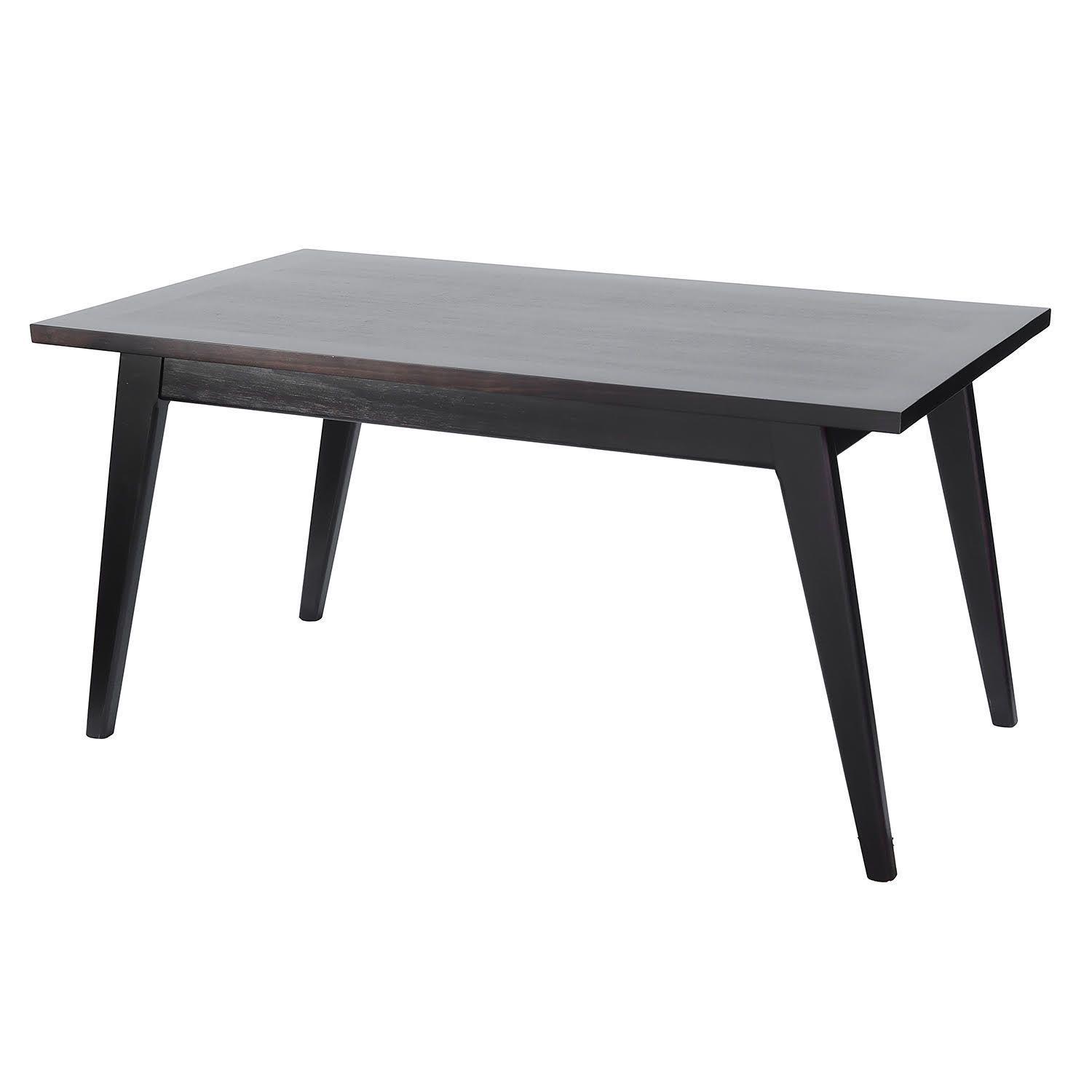 Comedor Ignacia Rectangular Estilo Sónico 6 sillas color chocolate-3