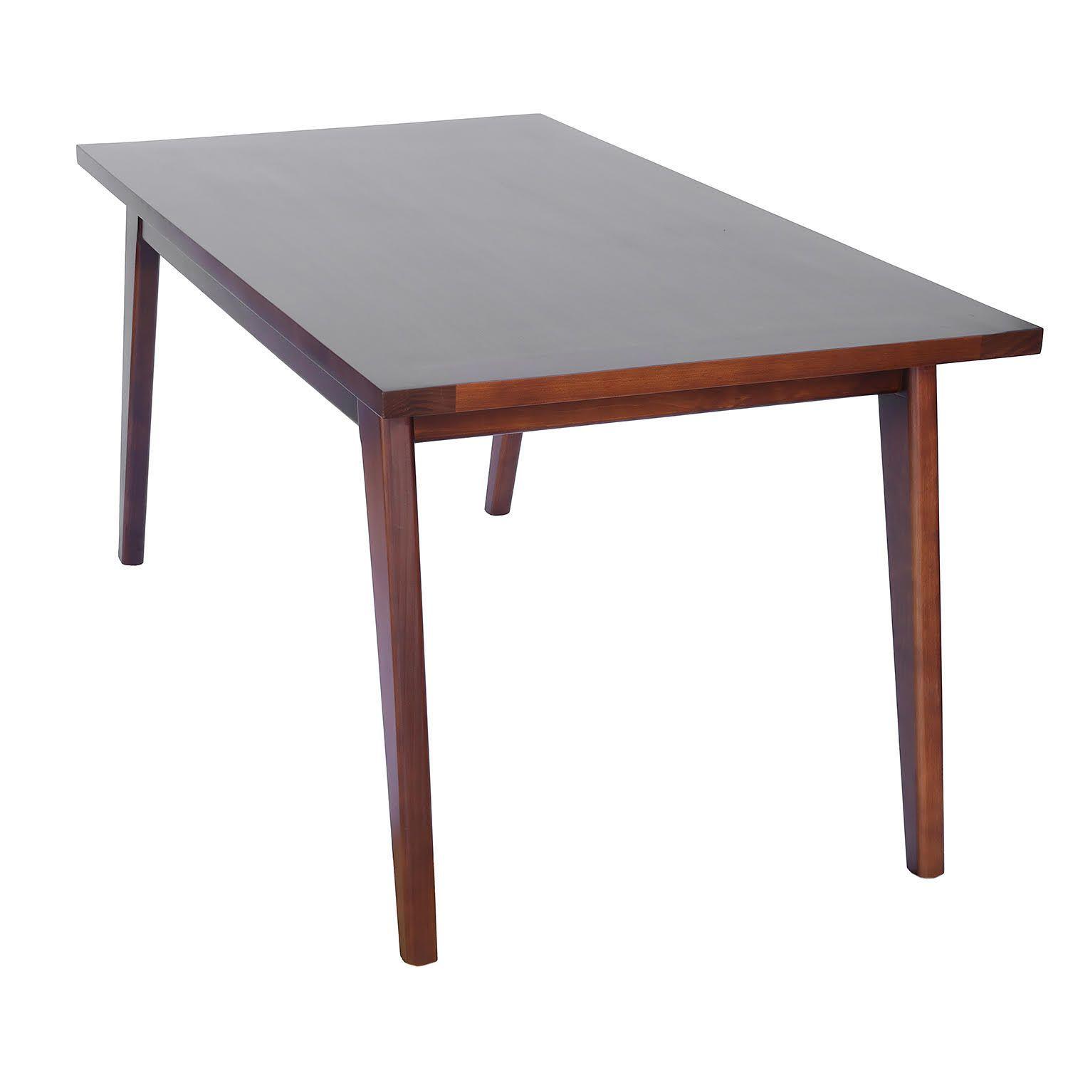 Comedor Ignacia Rectangular Estilo Sónico 6 sillas color miel-2