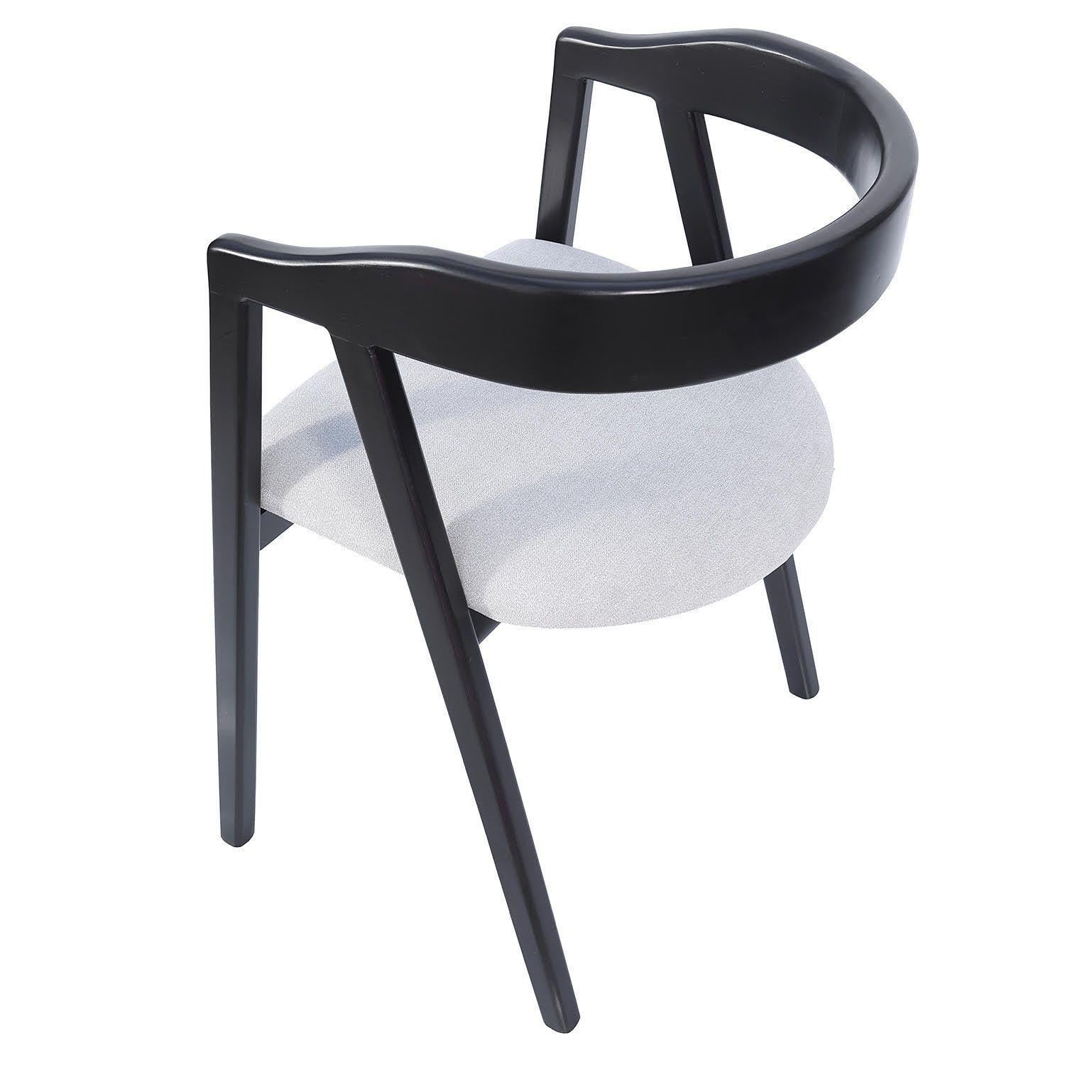 Silla Ignacia de comedor sónica color chocolate-2